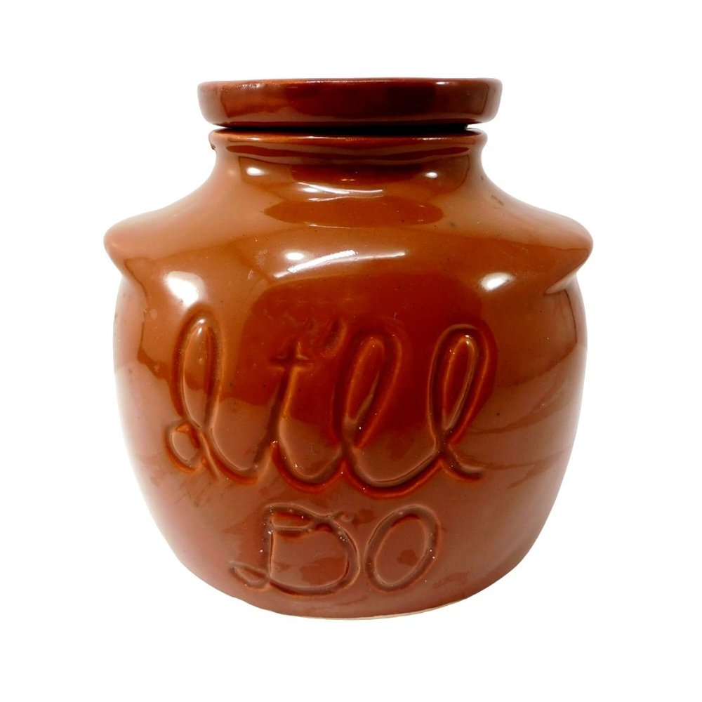Vintage It'll Do Crock All Purpose Canister Bean Pot Fermenter Cookie Jar